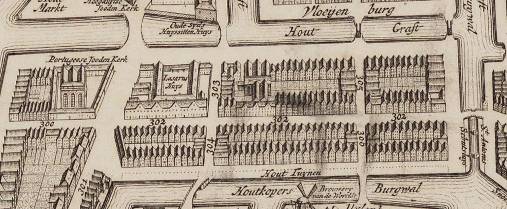 Kaart uit 1730